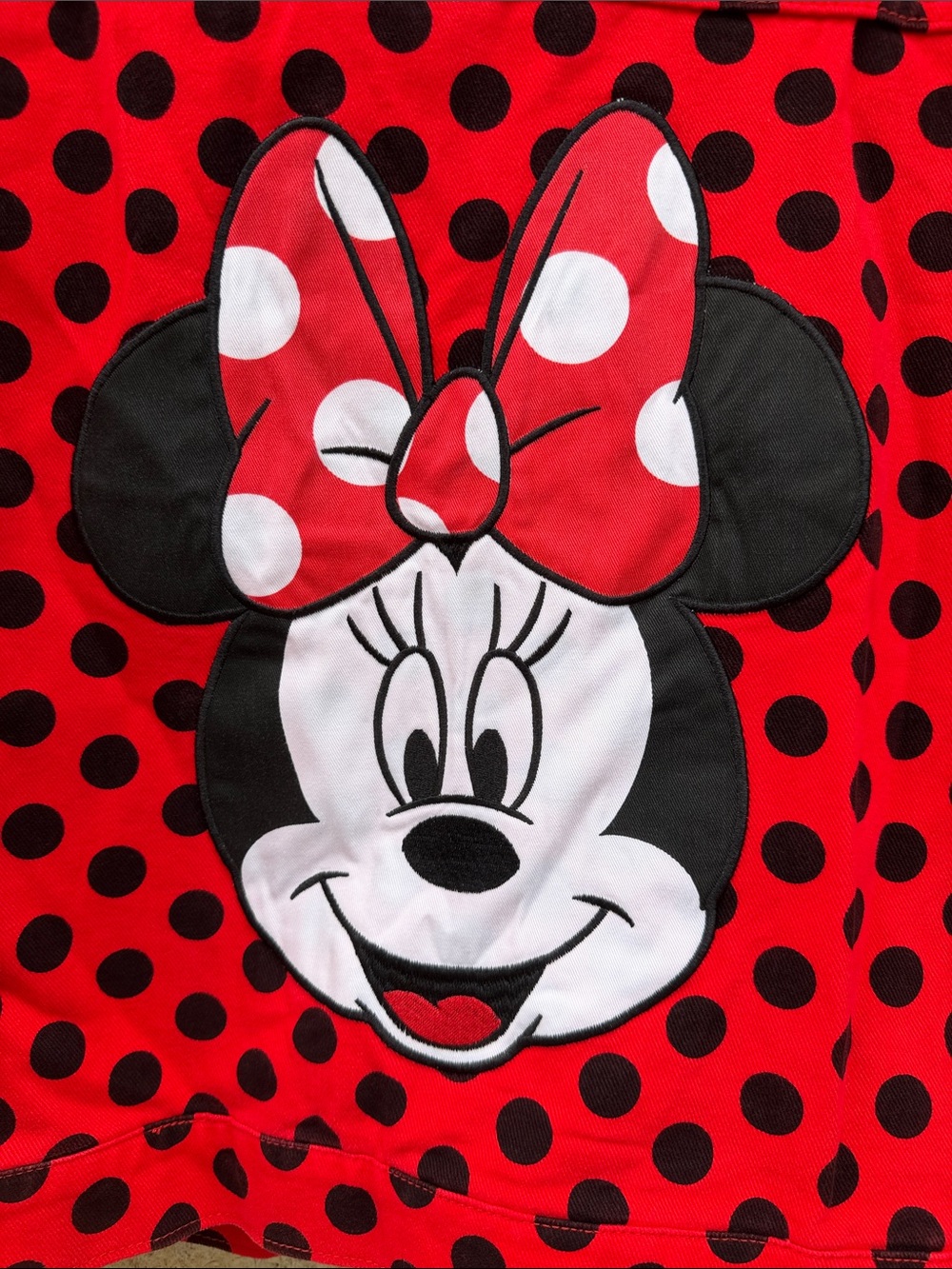 Disney jacket Minnie Mouse polka dot twill jacket - Picture 6 of 14